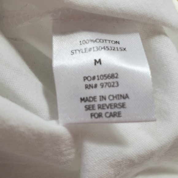 REBELLIOUS ONE Karma Made Me Do It Graphic Tee Shirt Raglan Sleeve Sz M NWT - Picture 5 of 9